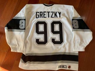 Wayne Gretzky Signed La Kings Authentic / Center Ice 99 Jersey - Nwt -