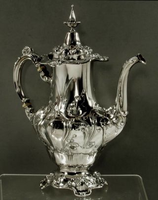 Reed & Barton Sterling Coffee Pot C1920 Special Order