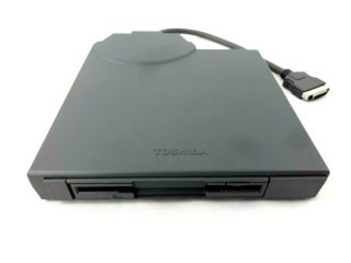 Vintage Toshiba Fdd Attachment Case External 3.  5 " Floppy Drive