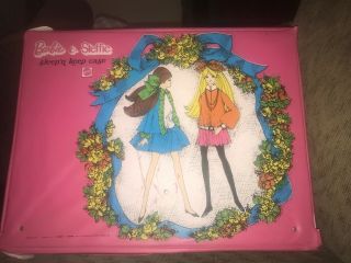 Barbie and Steffi Sleep n Keep Case 1969 And Word Of Barbie Doll Case 1968 2