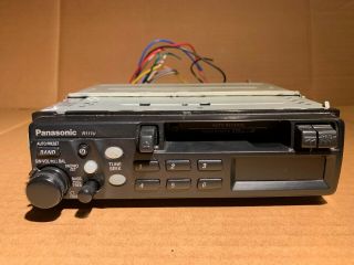 Panasonic Cq - R111seuc Cassette Player Receiver Tape Vintage Car Audio R111u