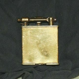 Antique 18k Gold Plate Nasco Lift Arm Lighter