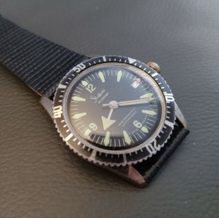 Vintage Sheffield Allsport Divers 5 Atm Wrist Watch Dial