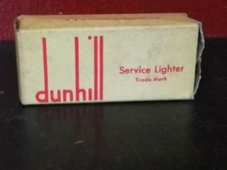Rare Vintage Dunhill Service Lighter Box Zippo
