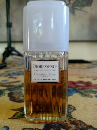 Vintage Formula Dioressence Christian Dior Eau De Toilette 1.  7 Oz