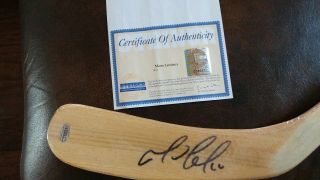 Mario Lemieux Steiner Autographed Koho Hockey Stick