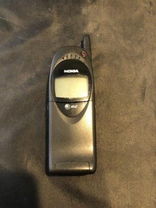 Rare Nokia 6162 Black Vintage Cell Phone -