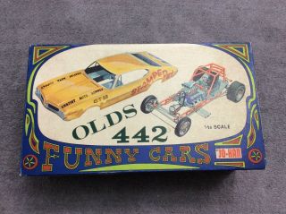 Jo - Han Olds 442 Funny Cars 1/25 Scale Oldsmobile 442 Funny Car Box Only