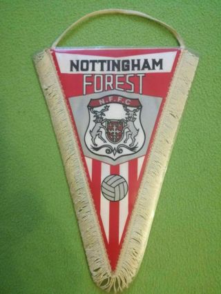 Vintage Nottingham Forest Football Club Pennant 1960,  S