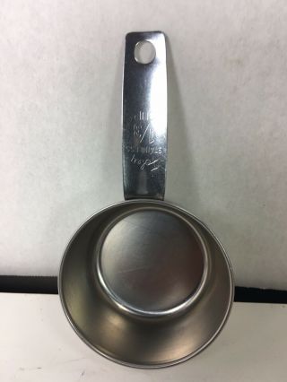 Vintage Foley 1/3 Cup Measuring Cup Replacement Piece Stainless Steel Kitchen