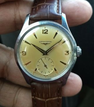 Vintage Longines 12.  68z Wristwatch.  Ref.  6263.  35mm 2