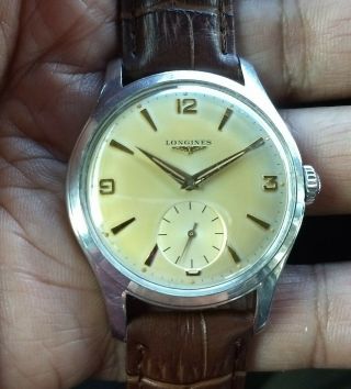 Vintage Longines 12.  68z Wristwatch.  Ref.  6263.  35mm 3