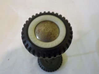 Vintage Buddy - L Pickup Truck 2 Tires 2 Whitewall 2 Big B In Middle Hub - Cap For P