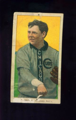1909 - 11 T206 Mordecai Brown Chicago Cubs Hof Pc1
