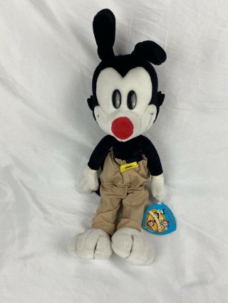 Vintage 1995 Warner Bros Animaniacs Yakko 12 " Plush Stuffed Toy Wow Vtg Rare