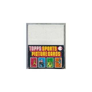 1984 Topps Baseball Rak Pak Pack Box 24 Packs