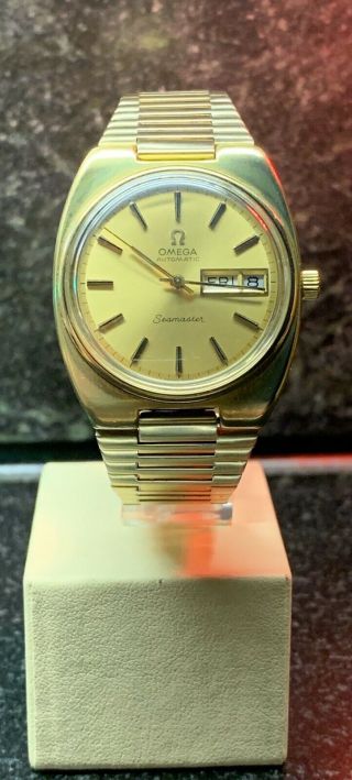Omega Vintage Seamaster Automatic - Gold Plated - -