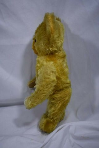 Vintage Knickerbocker Golden Mohair Jointed Teddy Bear 14 