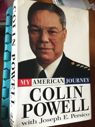 " My American Journey " Colin Powell Signed Autographed 1st Ed.  Book General/state