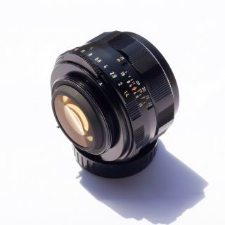 Vintage Asahi Takumar 50mm f/1.  4 screw mount lens 3