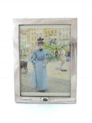 Silver Photograph Frame,  Birmingham 1904 By Liberty & Co.  Cymric Picture Stand