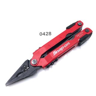 Gerber Snap - On Mp - 600 Multitool Vintage Rare Retired Pliers Red Smt97r Sheath