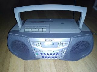 Sony Cfd - S22 Cd Radio Tape Cassette Player Boombox Stereo Portable Vntg