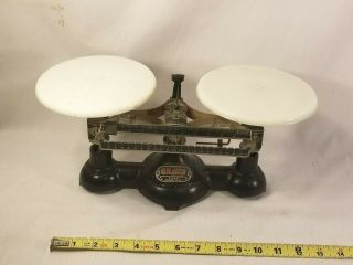 Vintage Ohaus Balance Scale Cast Iron Base