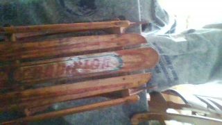 Antique 05 Champion Snow Sled - Early 40’s Large 56 Inch