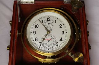 Russian Vintage Ussr Navy Ship Marine Chronometer 6mx