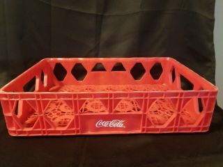 Vintage Coca Cola Red Plastic Carrier Case Diet Coke Crate The Herb Group