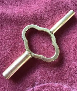 Vintage Double Ended Carriage Clock Key - Size 2 & 3.  5 - Polished (7)