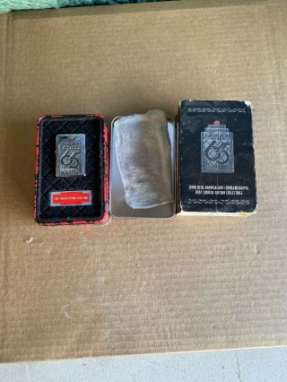 1997 Zippo Lighter - 65th Anniversary 1932 - 1997 - Limited Edition Collectible