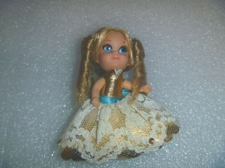Vintage Lady Lace Kiddle Doll By Mattel 3840.  Doll Only Vguc