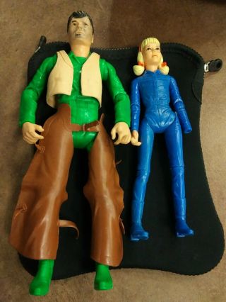 Vintage Johnny ; Janice West Canadian Version Action Figures : By Marx 