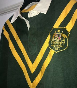 Australia Rugby League Vintage Style Shirt Size Xl / With Labels
