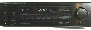 Vintage Kenwood Am - Fm Audio Video Stereo Receiver Kr - A5040 80 Watt 2 Channel