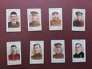 The Great War Vc Heroes,  5th Series Issued 1916 By Gallaher Set 25
