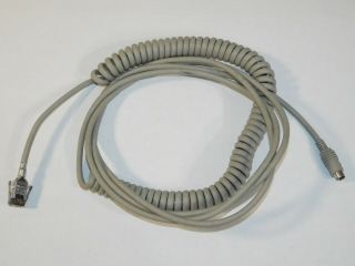 X3 Vtg Ibm Computer Pc Model M Clicky Keyboard Cable Sdl To Ps/2 Cord Adapter