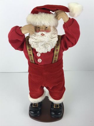 Vintage 1998 Jingle Bell Rock Santa Claus 60755 Edition 1 Christmas Dancing 2