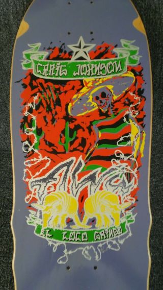 Vintage Skateboard Alva Craig Johnson 1987 Vision G&s Powell Zorlac