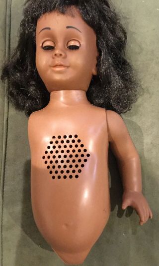 Vintage Mattel African American Chatty Cathy Doll
