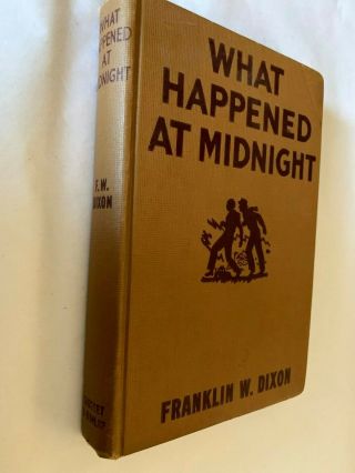 What Happened At Midnight The Hardy Boys By Franklin Dixon 1931 Hardcover