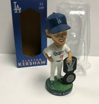 Clayton Kershaw Los Angeles Dodgers 2015 Bobblehead Sga Exact Bobble Pictured 3