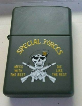 Zippo 2002 Us Army Special Forces