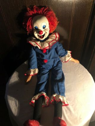 Vintage Bozo The Clown Puppet,  Ventriloquist,  Larry Harmon Pictures Corp.