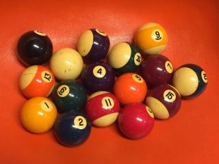 One (1) Vintage Billiard Ball - - You Choose The Number