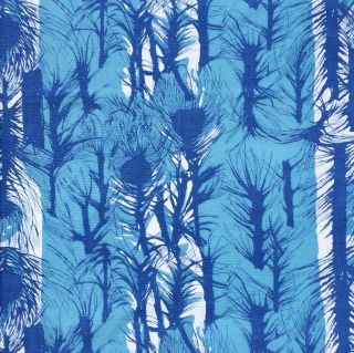 50s Fabric Vtg Retro Mid - Century Artist Textile Diy Wall Art Cushions 1959