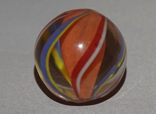 Vintage Marbles English Orange Solid Core 5/8 " - 16.  1mm