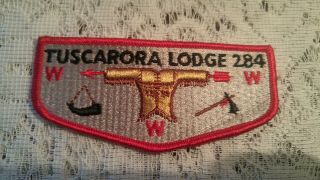 Vintage Boy Scout Patch Oa Www Tuscarora Lodge 284 Order Of The Arrow